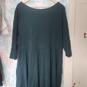 Comfortable Green Dress